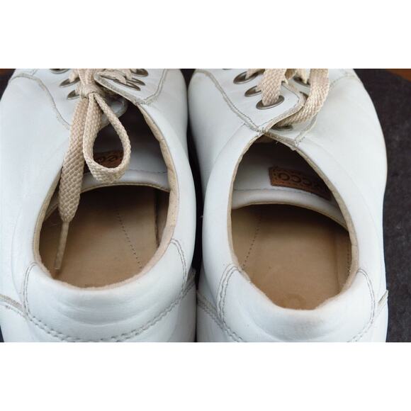 ECCO Women Size 40 M‎ Beige Fashion Sneakers Leather - Picture 6 of 8